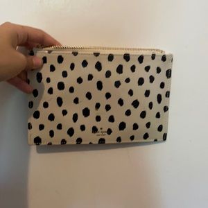 Kate spade black and white bag